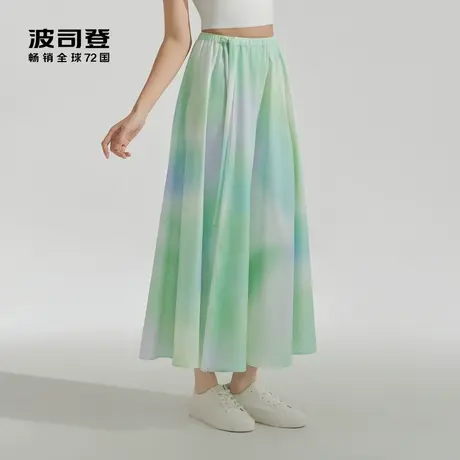 波司登半身裙2024夏季新款UPF100+凉感透气薄款户外防晒B40425164图片